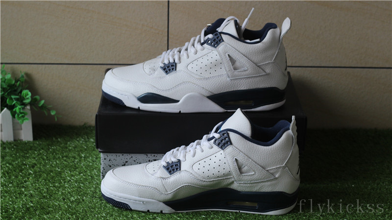 Authentic Air Jordan 4 Retro Columbia